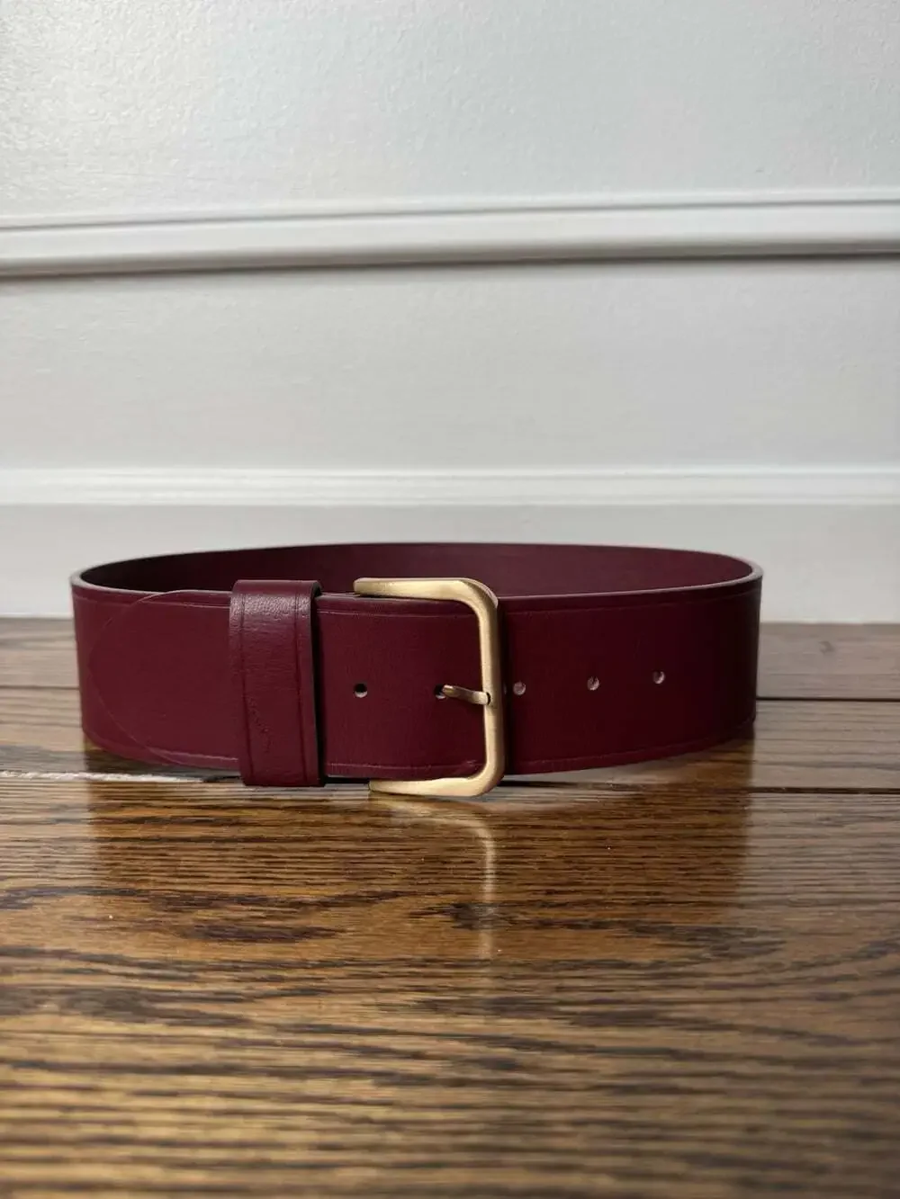 Nordstrom Women's Wide Belt Size Small Red